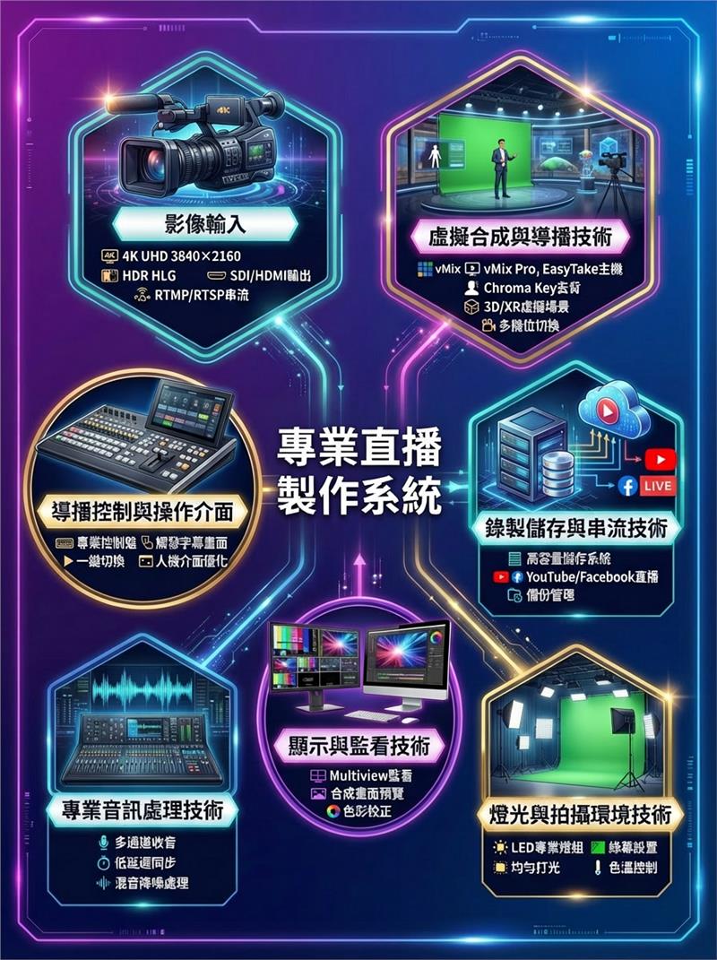 新竹縣教育研究發展暨網路中心-5G 新科技學習示範學校計畫-虛擬攝影棚